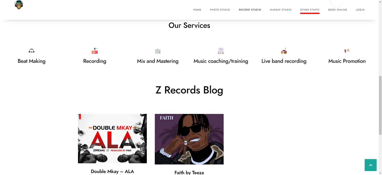 Zaya booking section